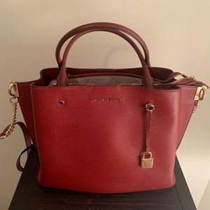 Michael Kors Red Satchel